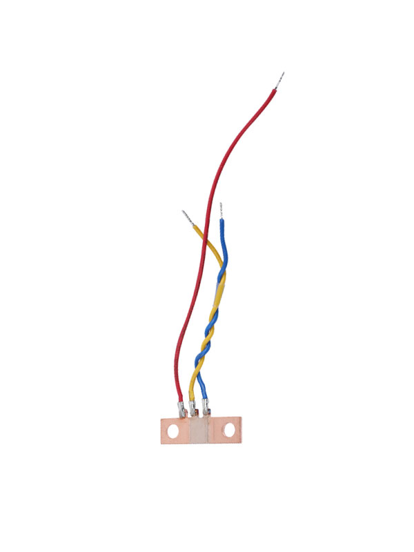 125-450Micro Ohms Shunt cho đồng hồ đo năng lượng Shunt đồng mangan thẳng